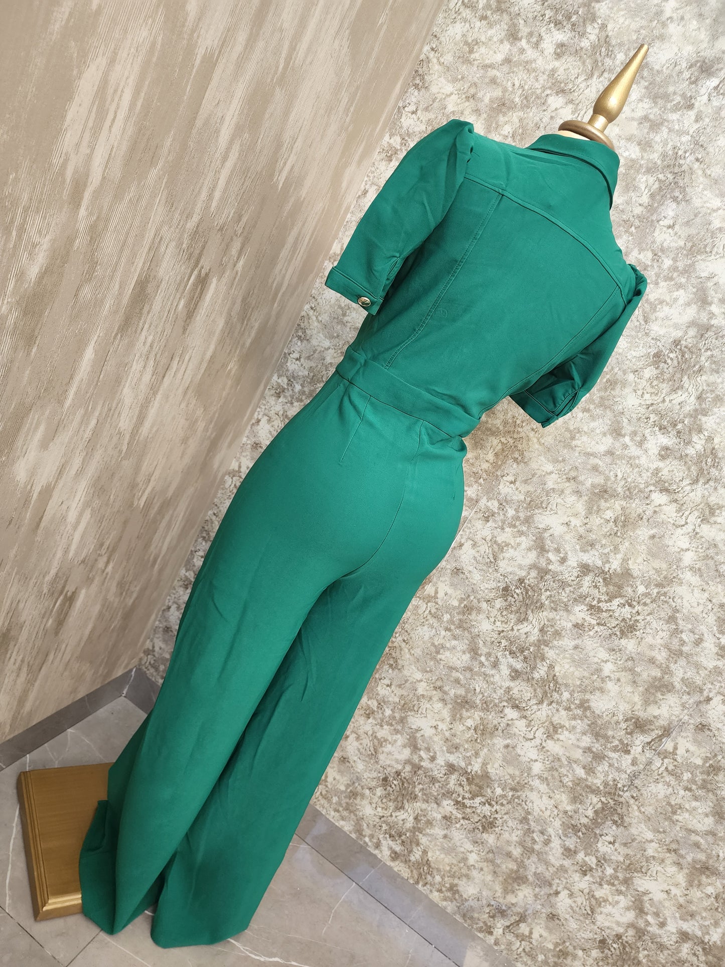 Jumpsuit botones dorados