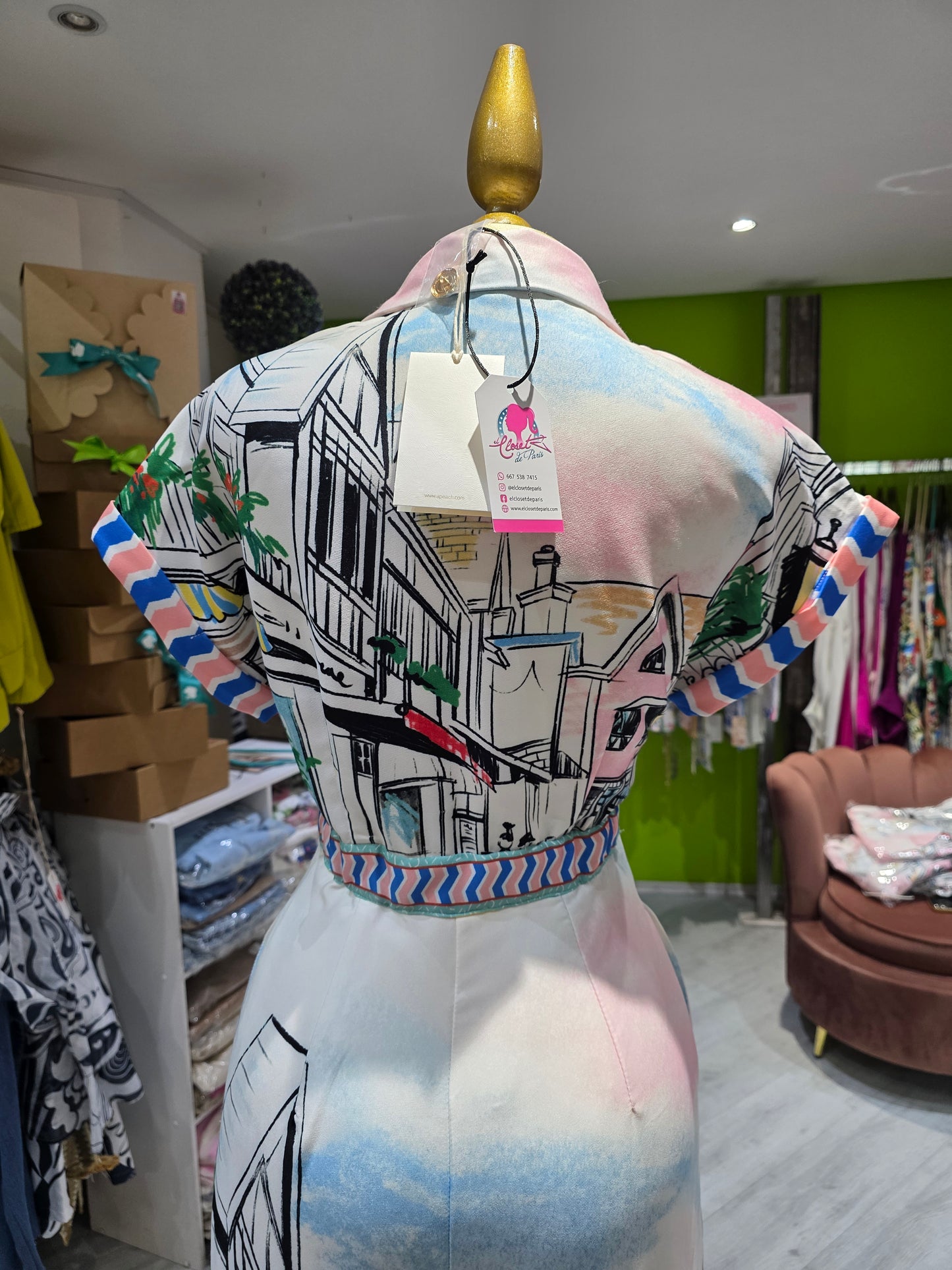 estampado de calle urbana
