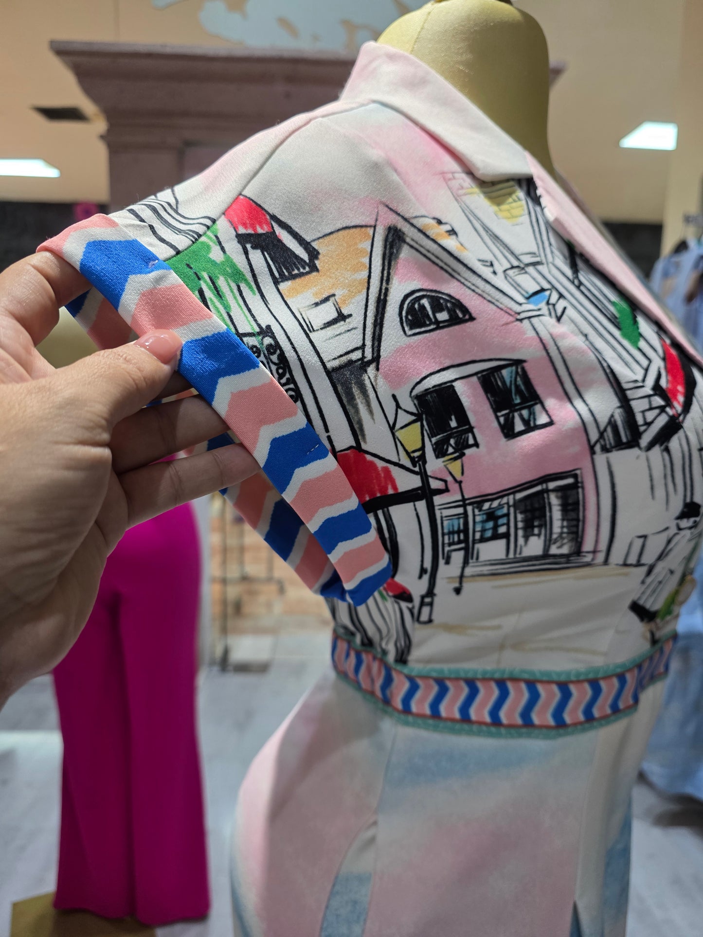 estampado de calle urbana