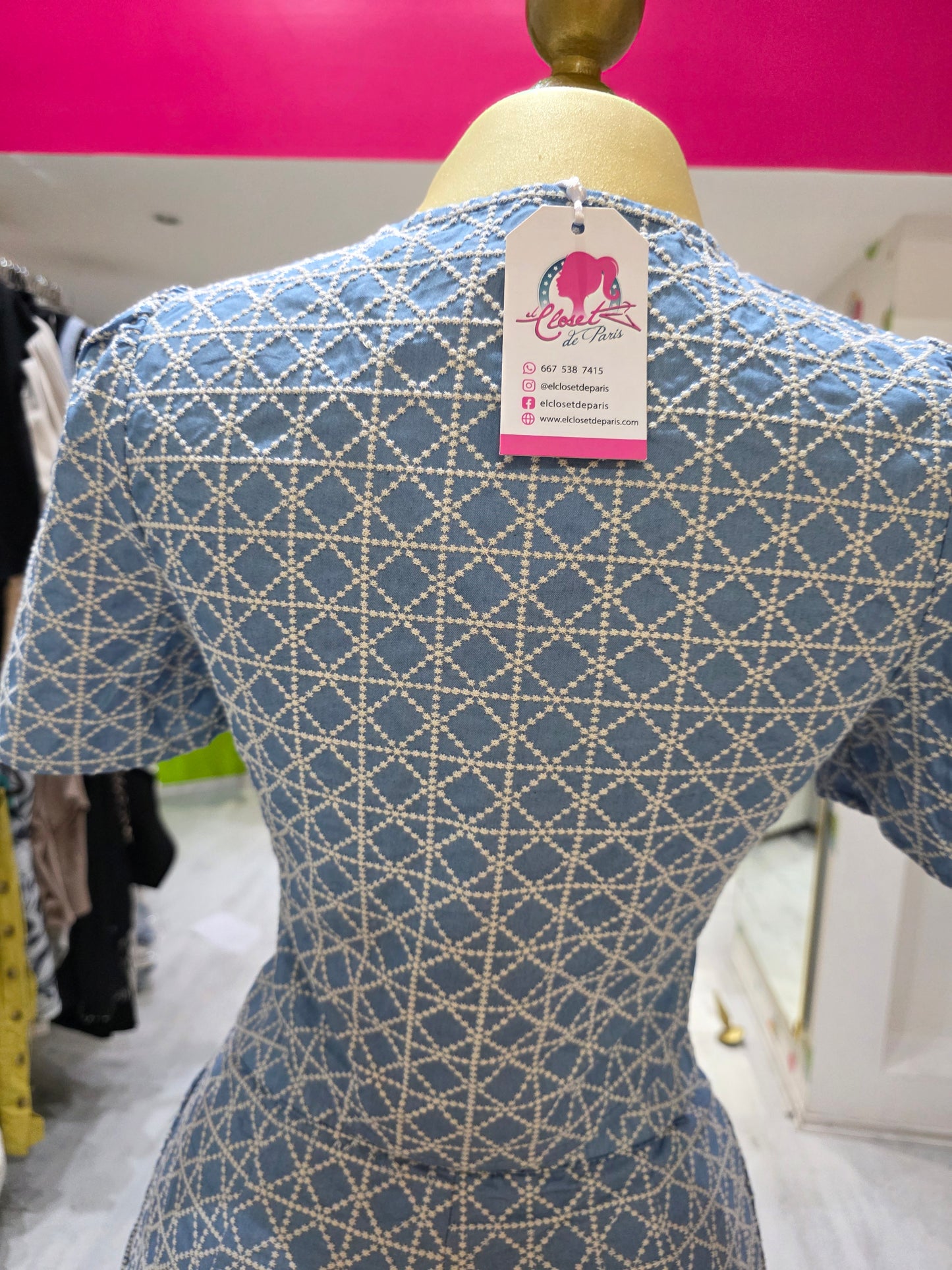 conjunto baby blue
