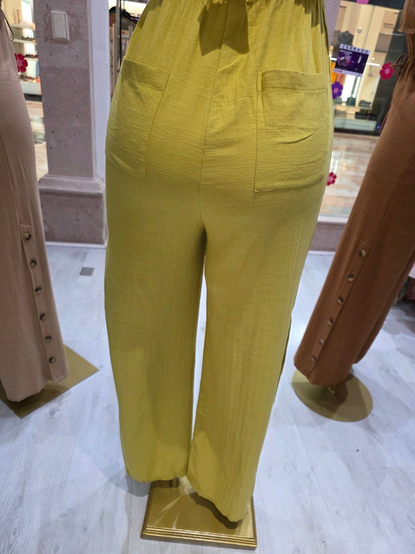 Jumpsuit color citron
