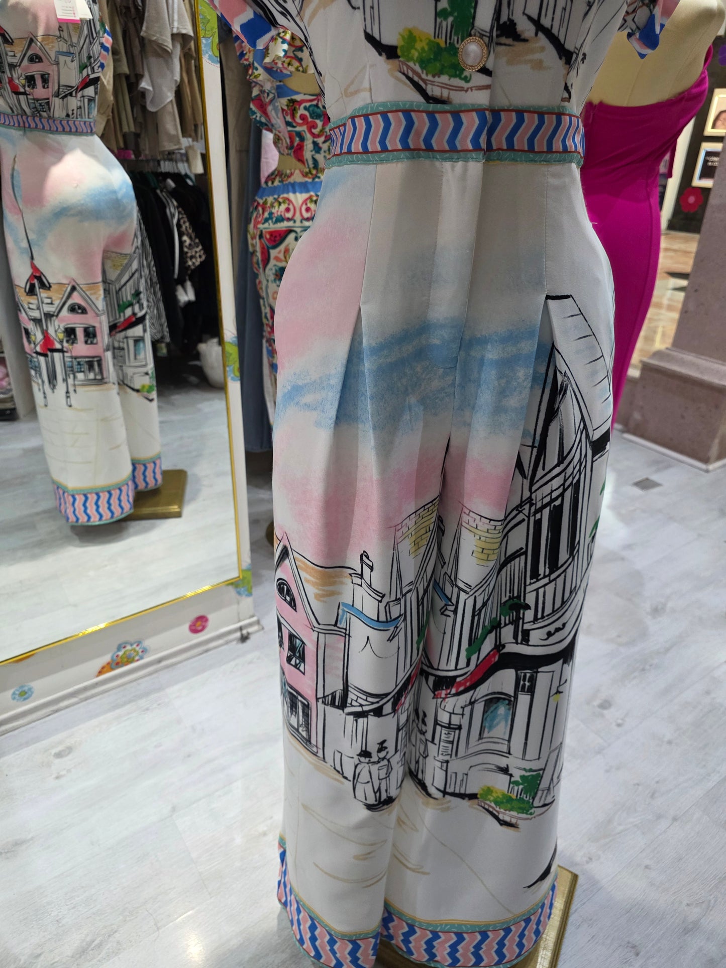 estampado de calle urbana