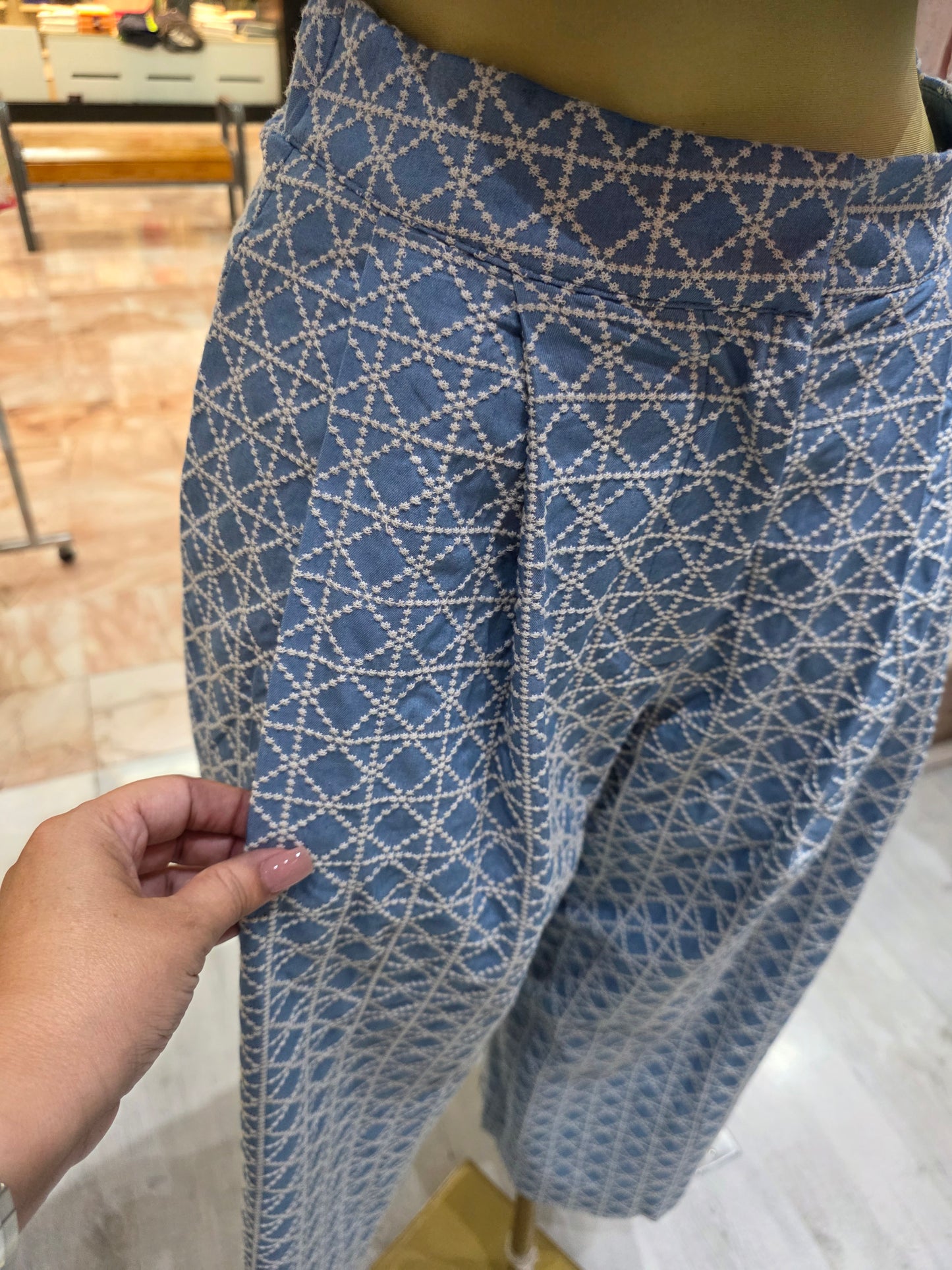 conjunto baby blue