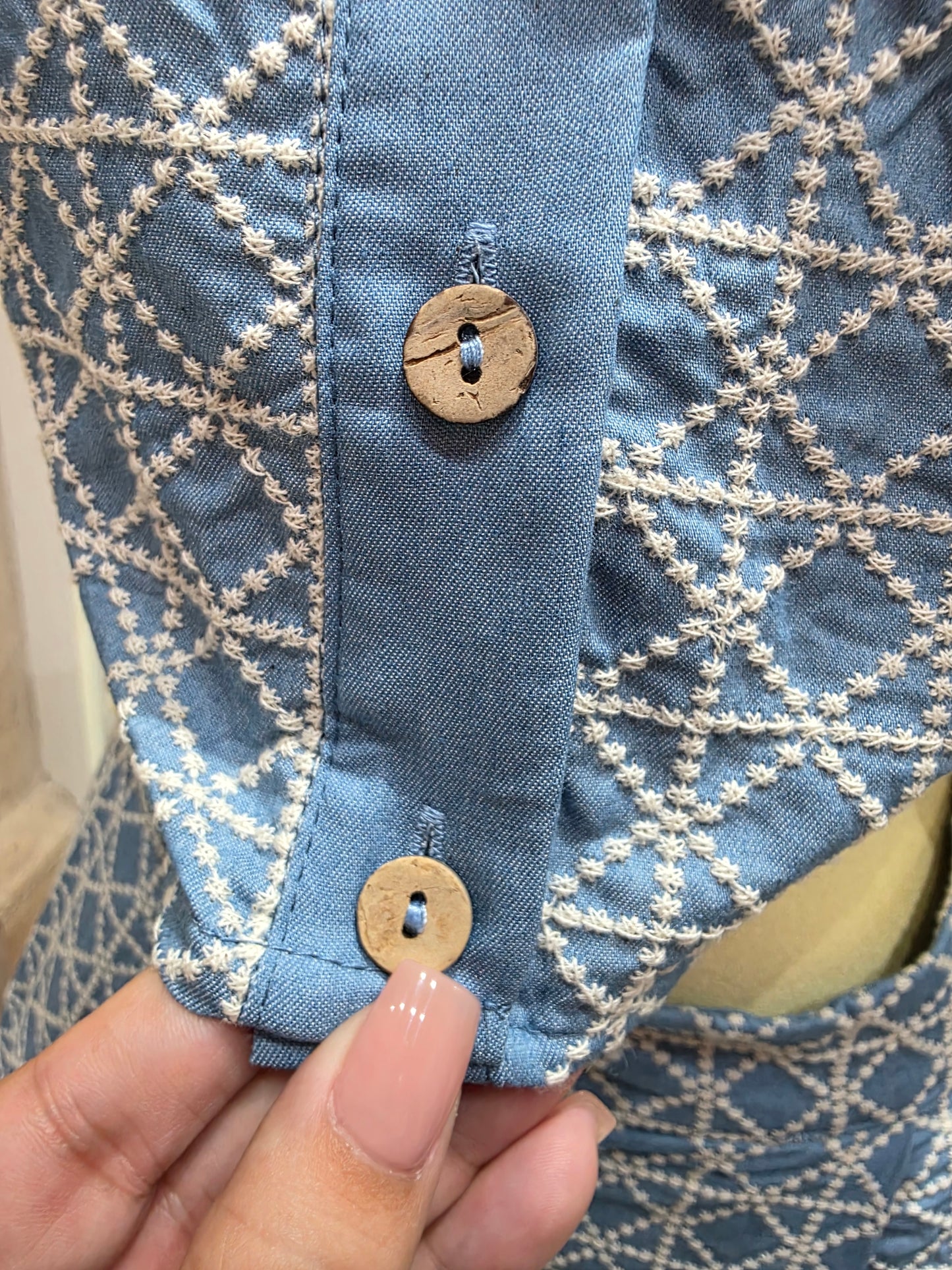 conjunto baby blue
