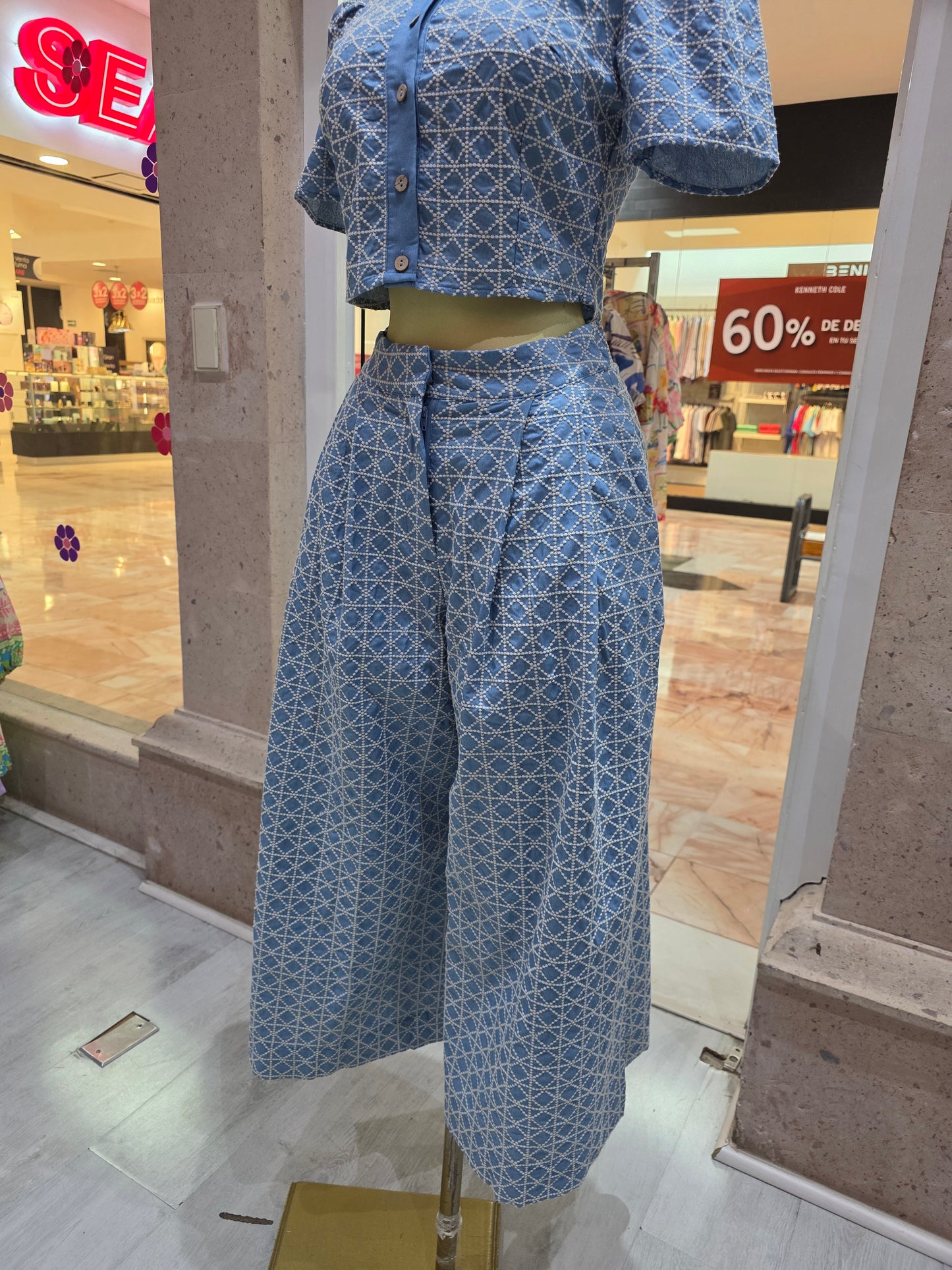 conjunto baby blue