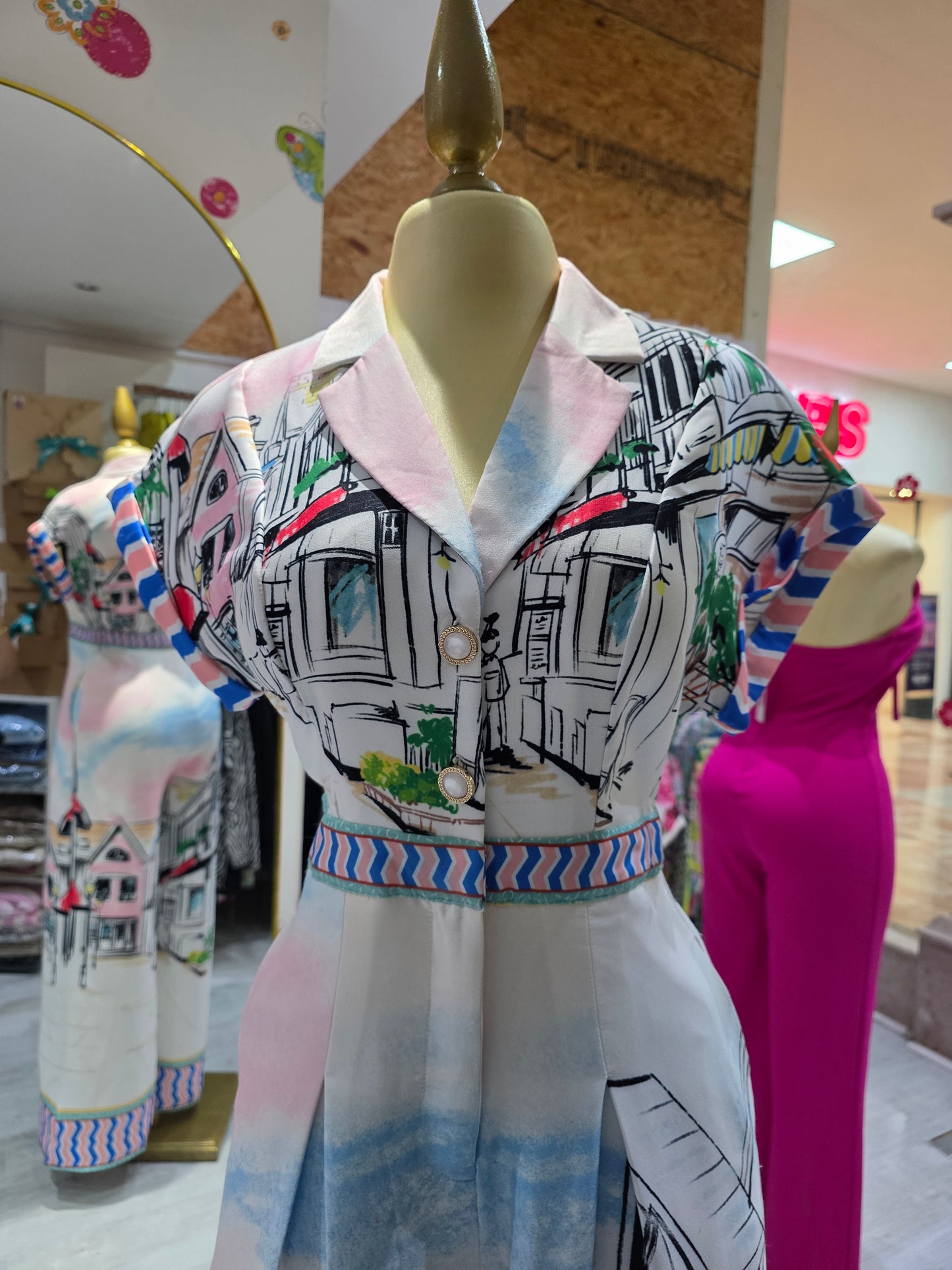 estampado de calle urbana