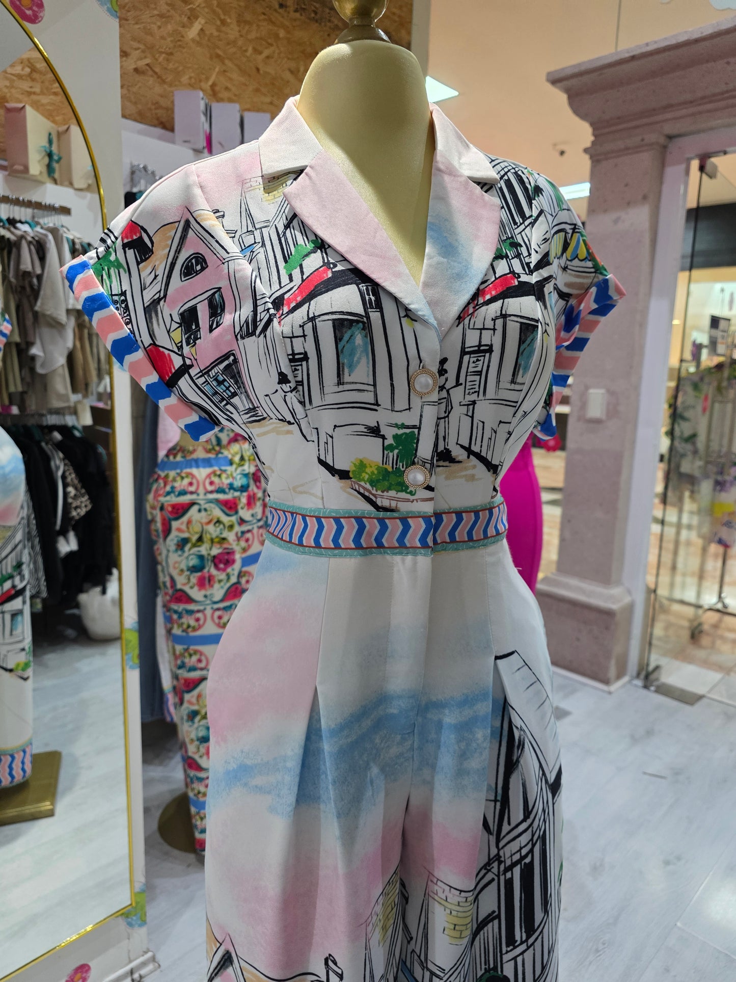 estampado de calle urbana
