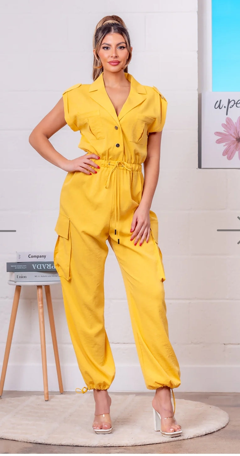 Jumpsuit amarillo sol
