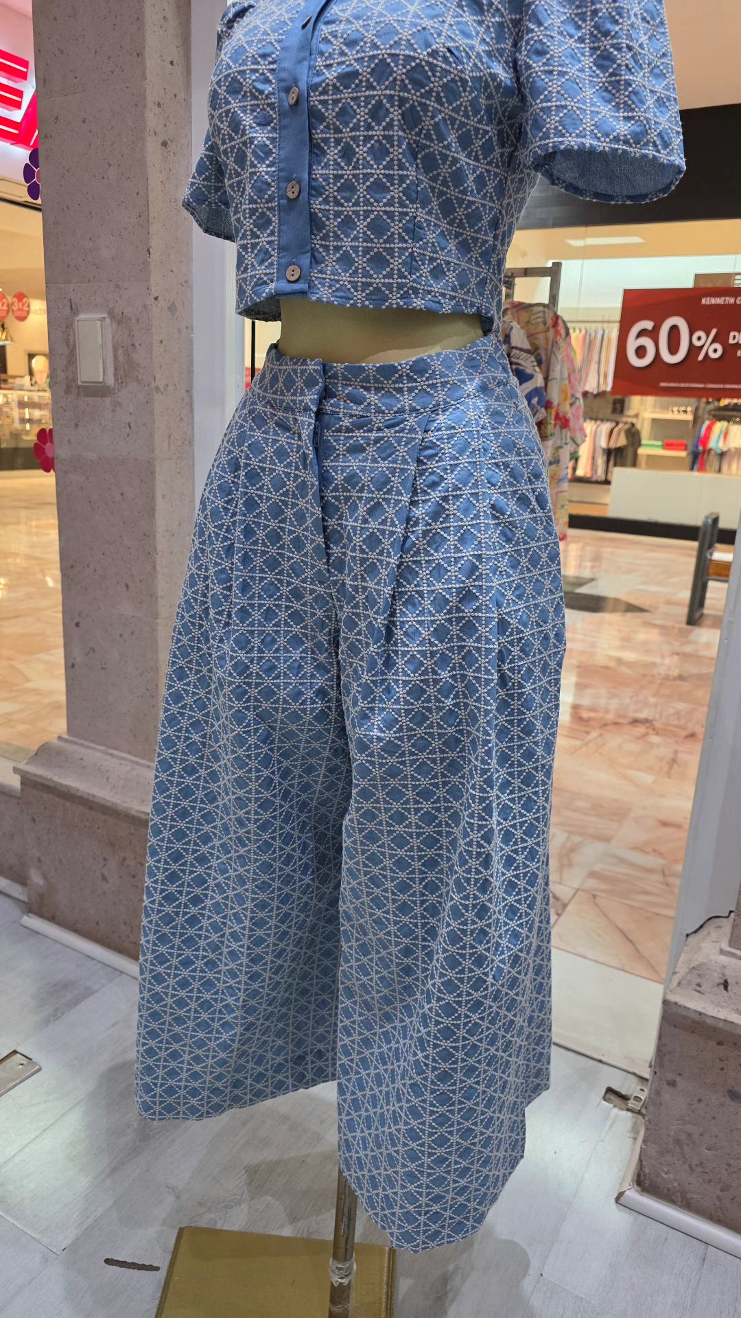 conjunto baby blue
