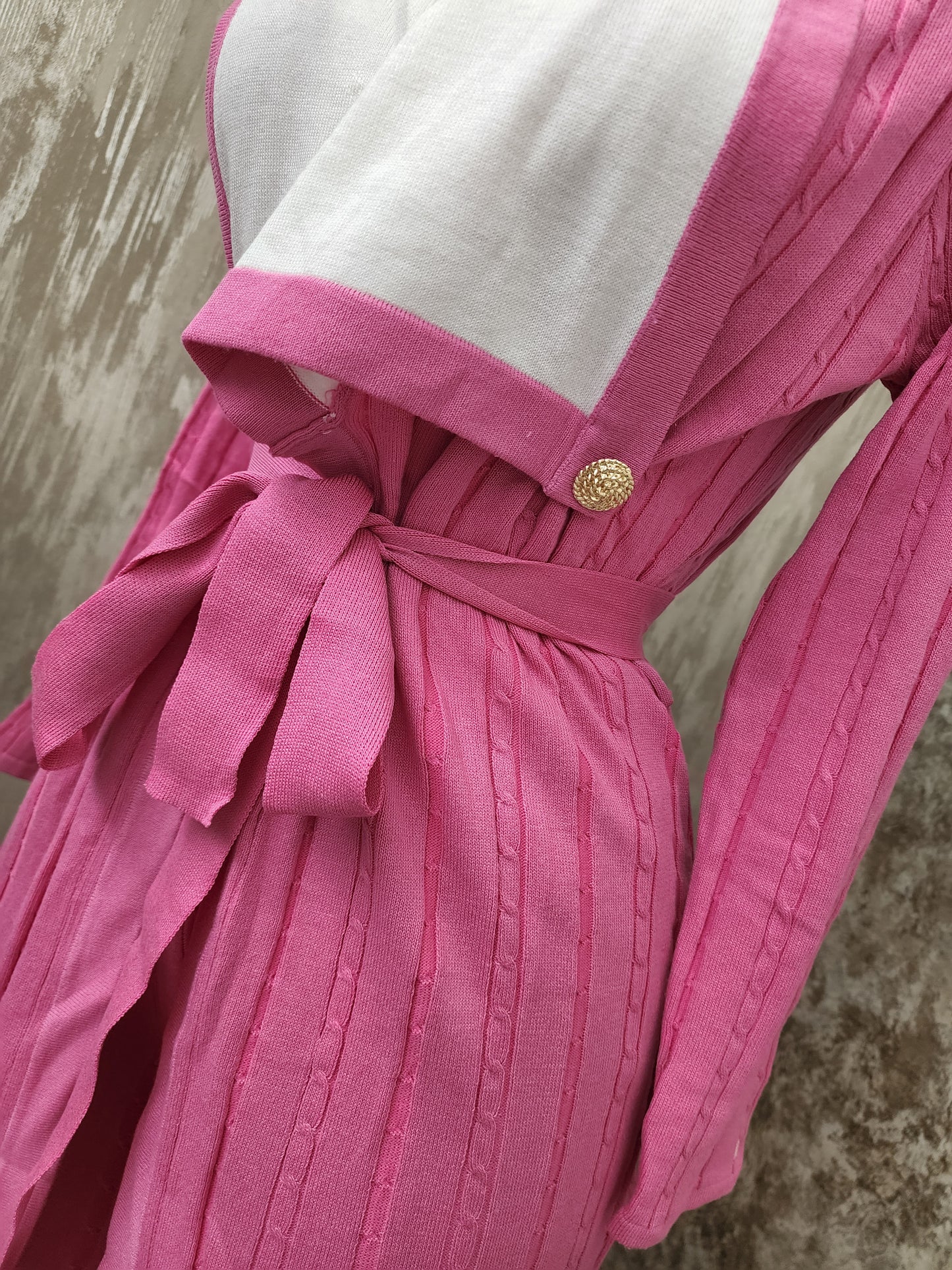 Conjunto de dos piezas rosa