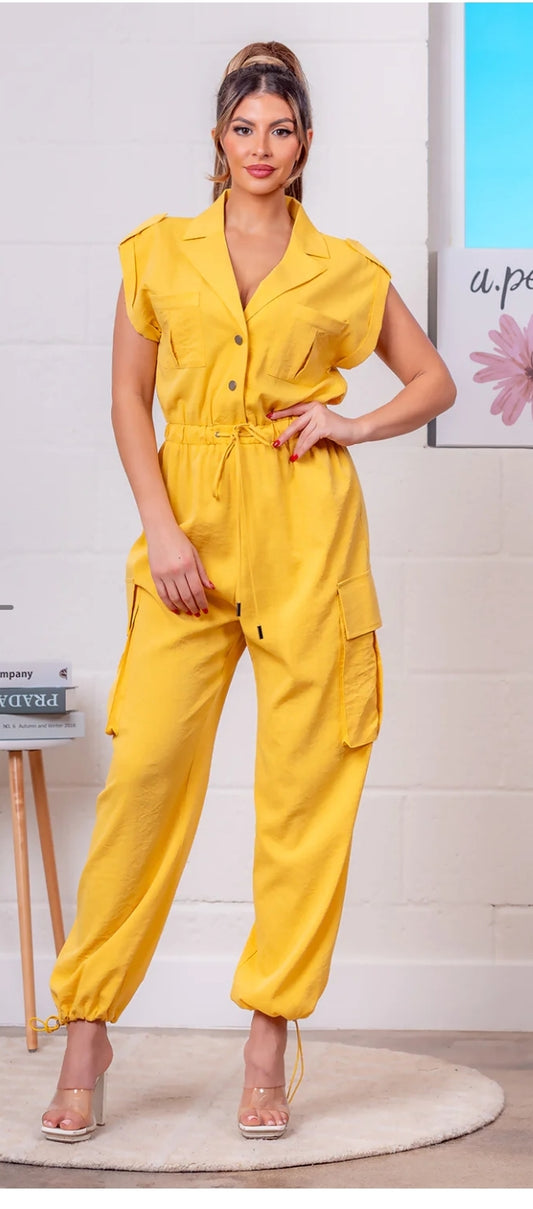 Jumpsuit amarillo sol