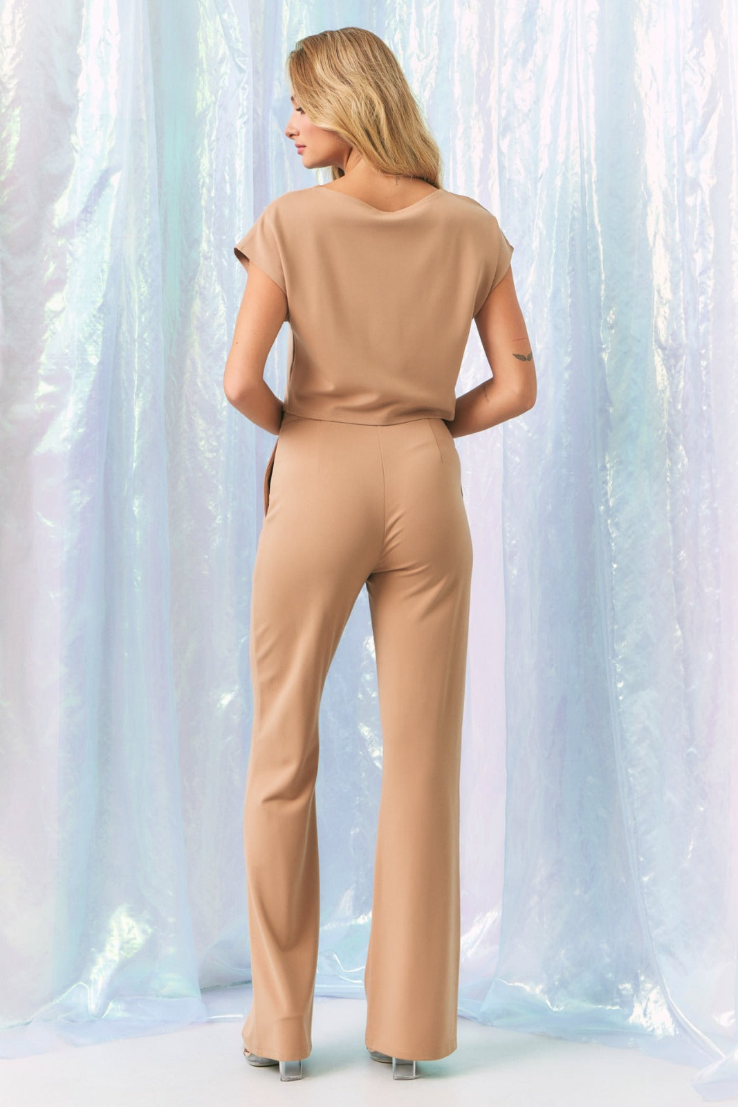 Conjunto pantalon color MOCHA