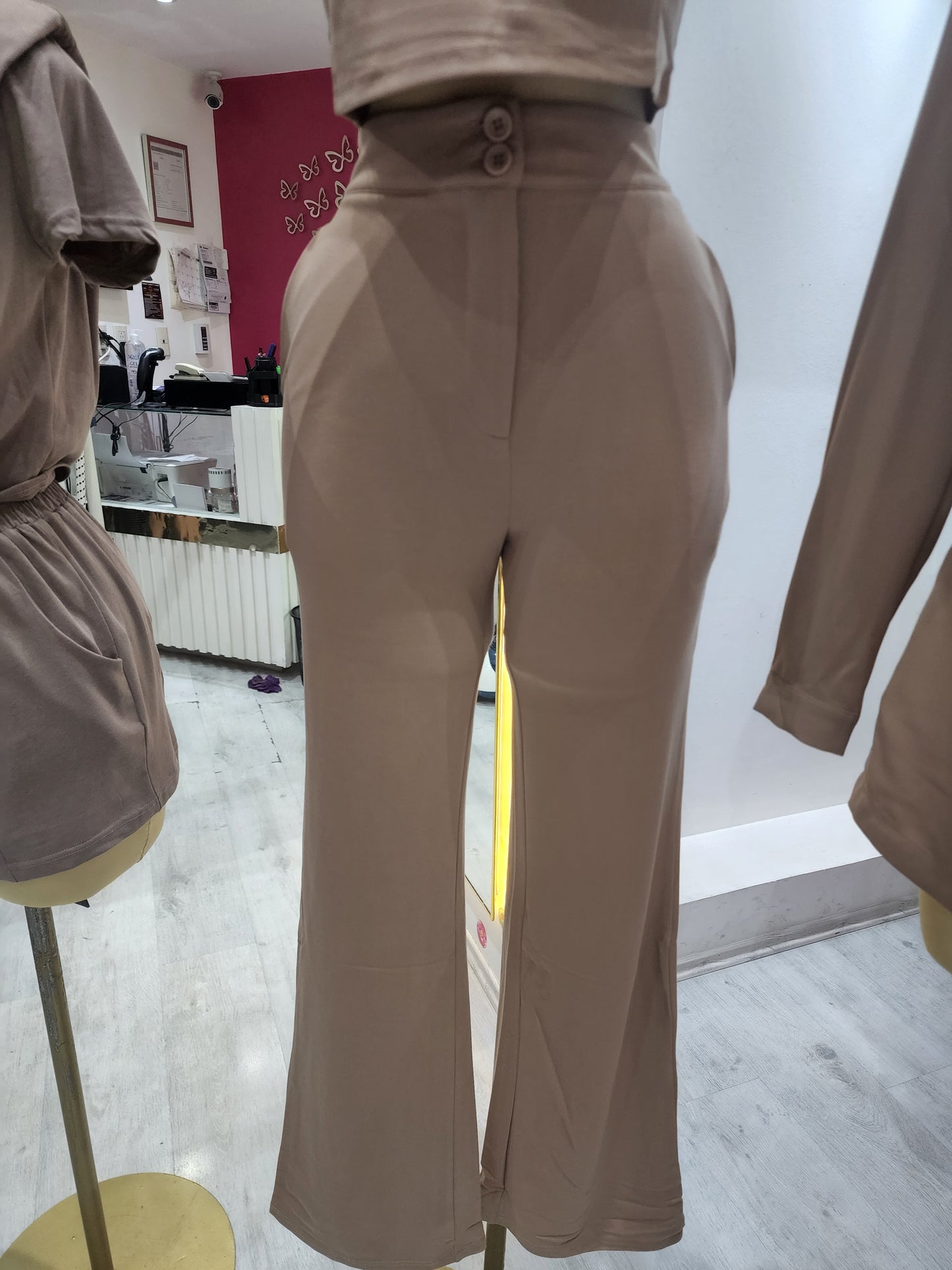 Conjunto pantalon color MOCHA